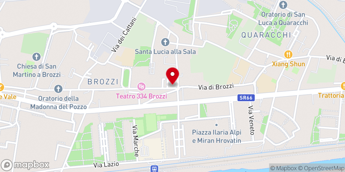 Map showing location of Chiesa Cristiana Evangelica Pentecostale Delle Assemblee Di Dio In Italia (adi) Firenze