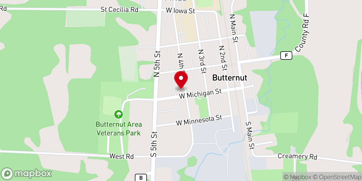 Map showing location of Immaculate Conception Church