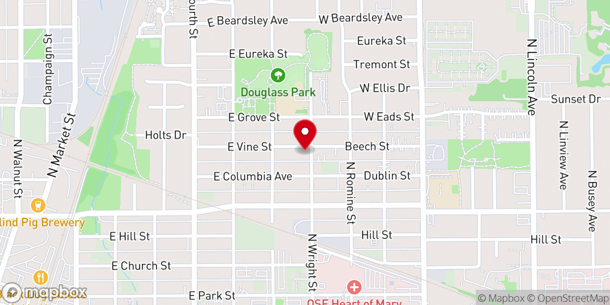 Map showing location of Anchor Church