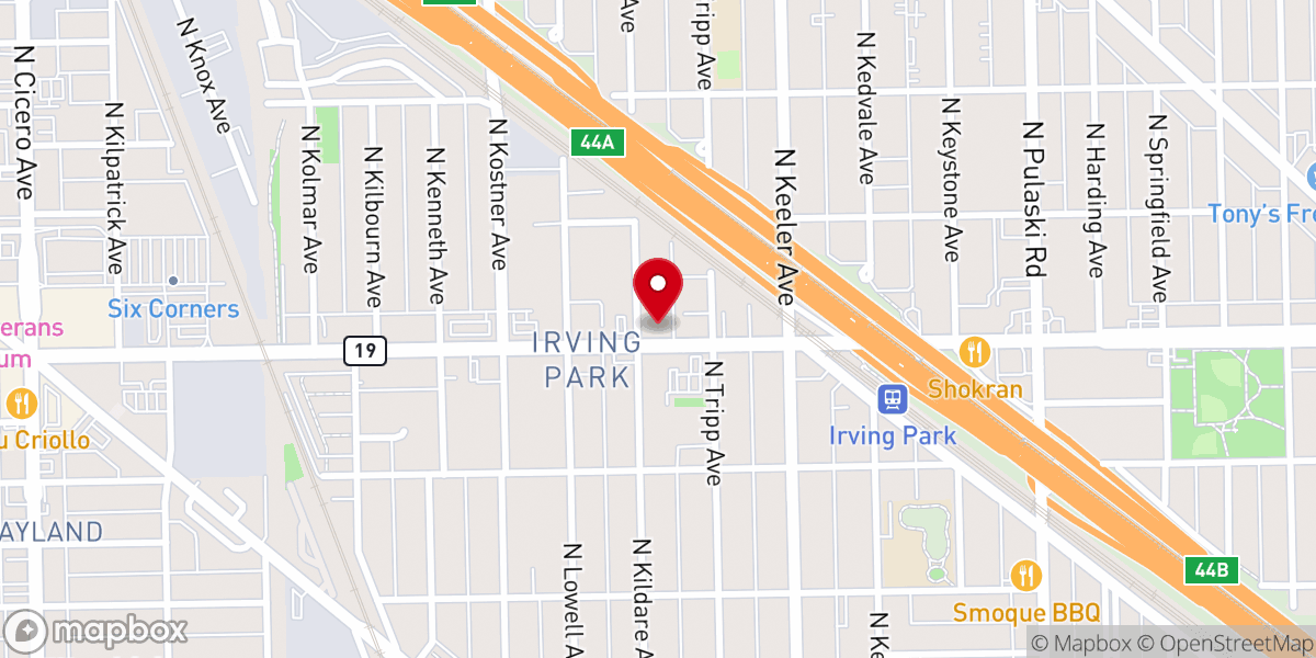 Map showing location of Theology of Dance Institute