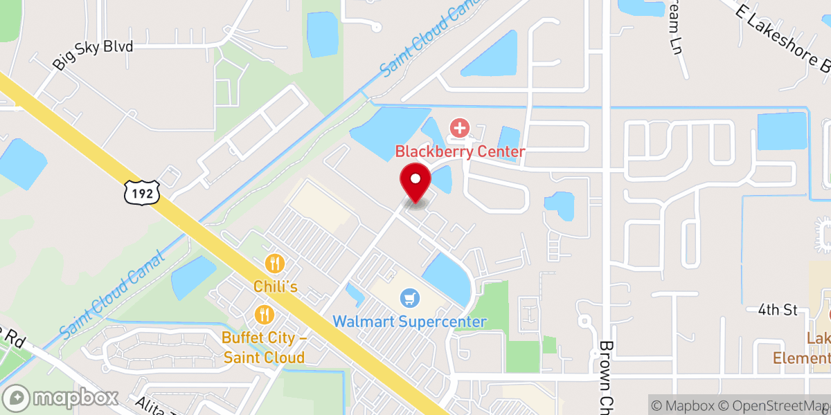 Map showing location of Centro Restauracion Emmanuel