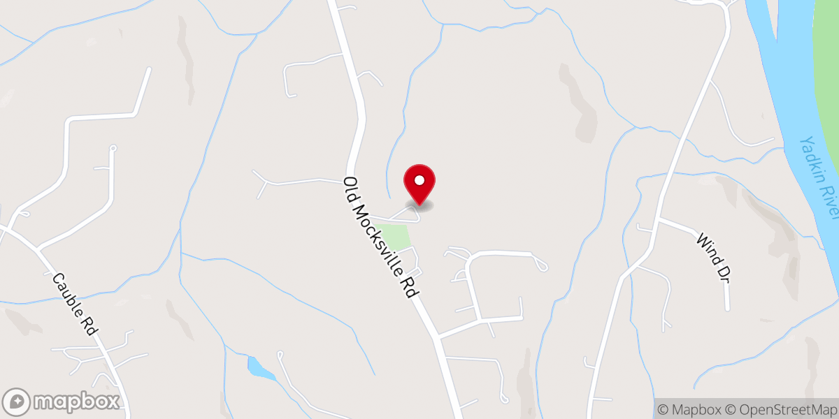 Map showing location of Refreshing Springs Christian