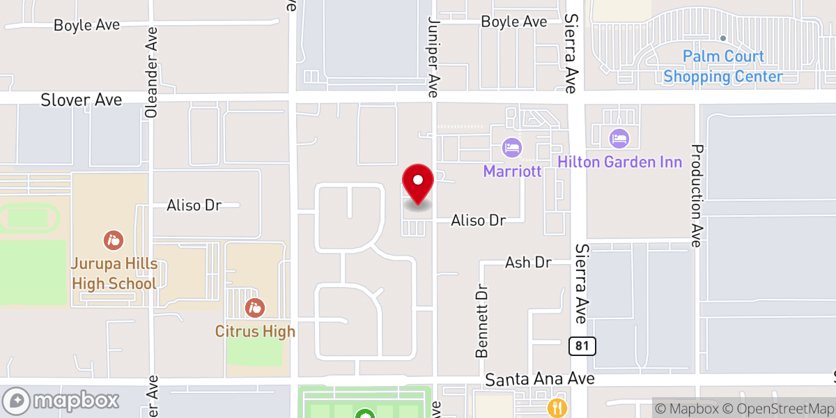 Map showing location of La Iglesia de Jesucristo de los Santos de los Últimos Días