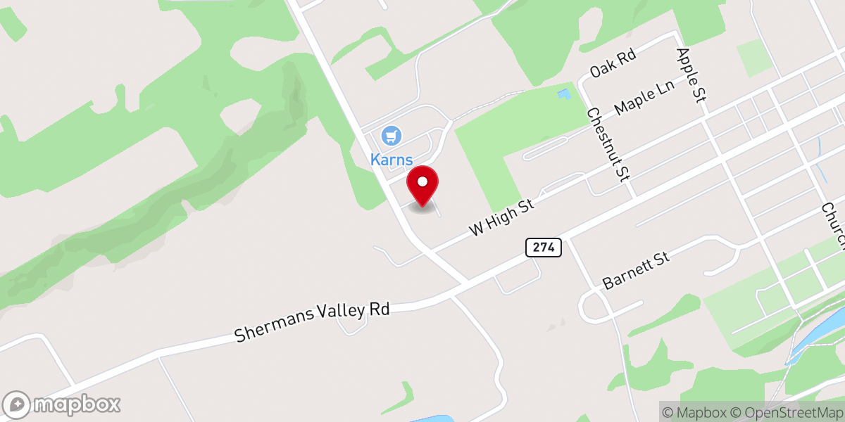 Map showing location of The Church of Jesus Christ of Latter-day Saints