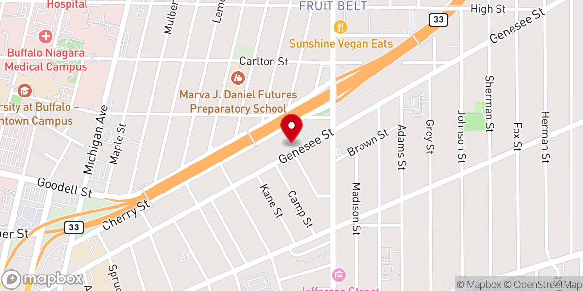 Map showing location of Crossnation Global Ministries Inc