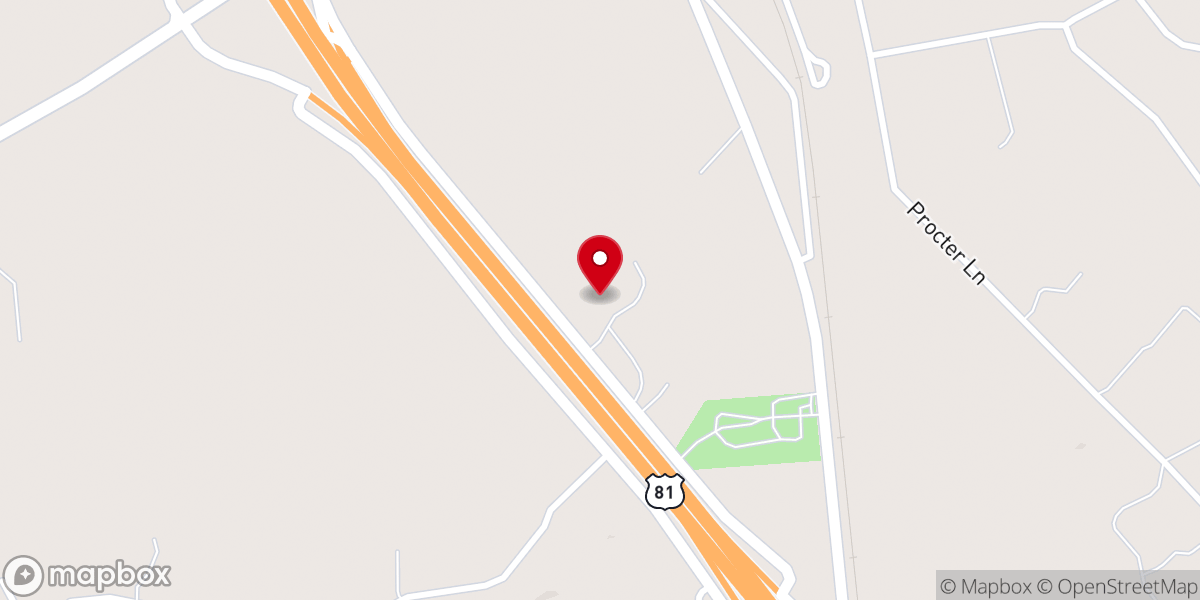 Map showing location of Countyline Cowboy Church & Arena