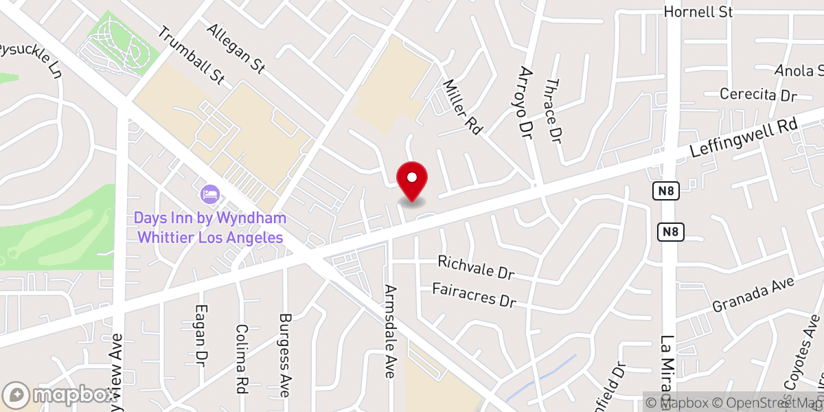 Map showing location of Oc Rushing Wind Church