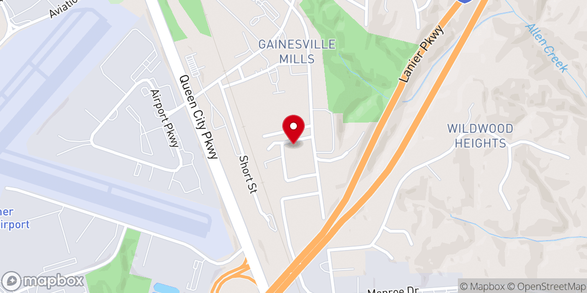 Map showing location of 1RA Iglesia Apostolica De La Fe En Cristo Jesus Inc