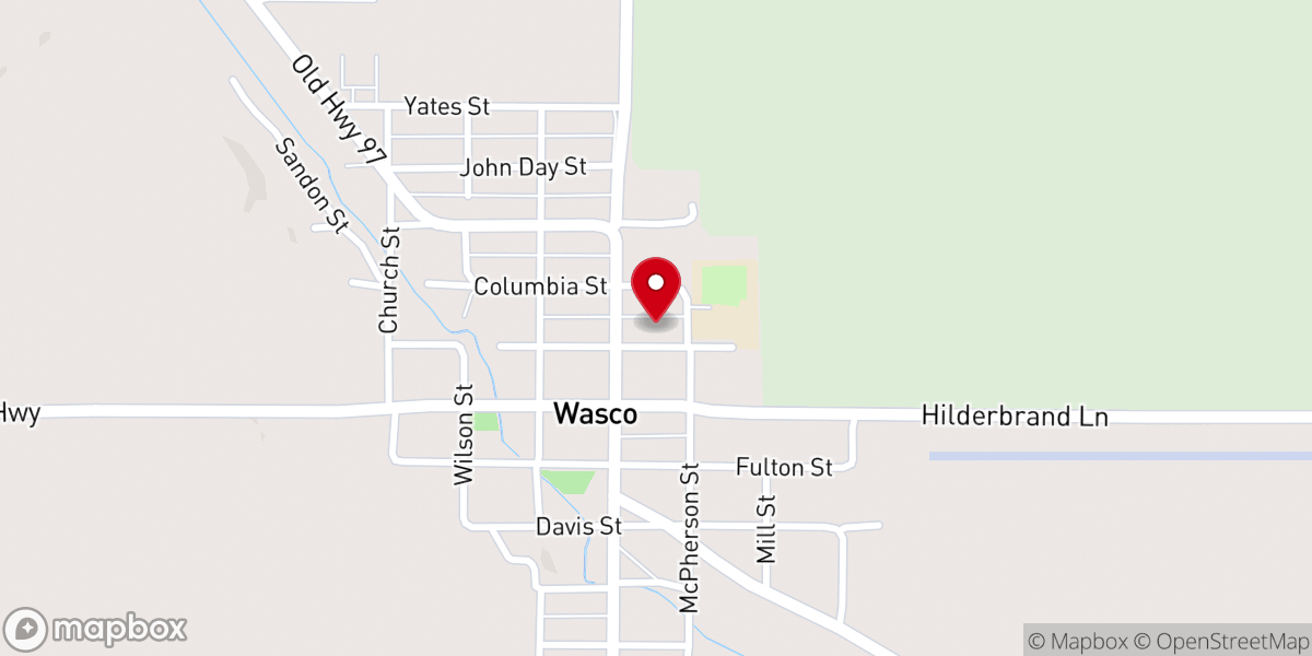 Map showing location of St Mary Catholic Church