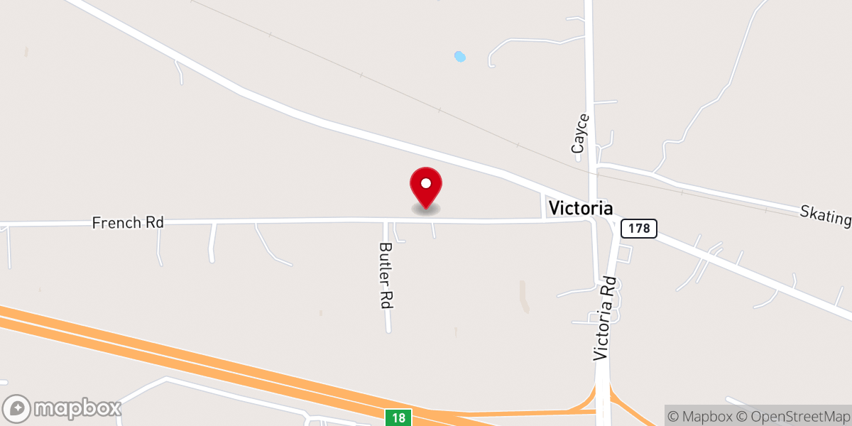 Map showing location of Taylor Chapel UMC Church