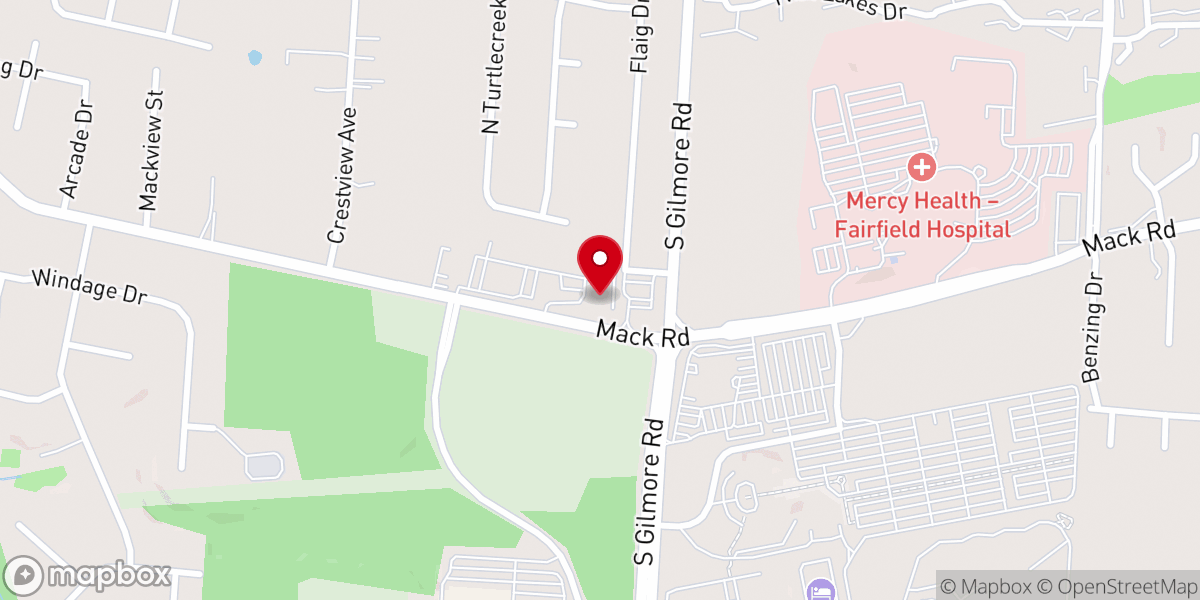 Map showing location of Covenant Community Church