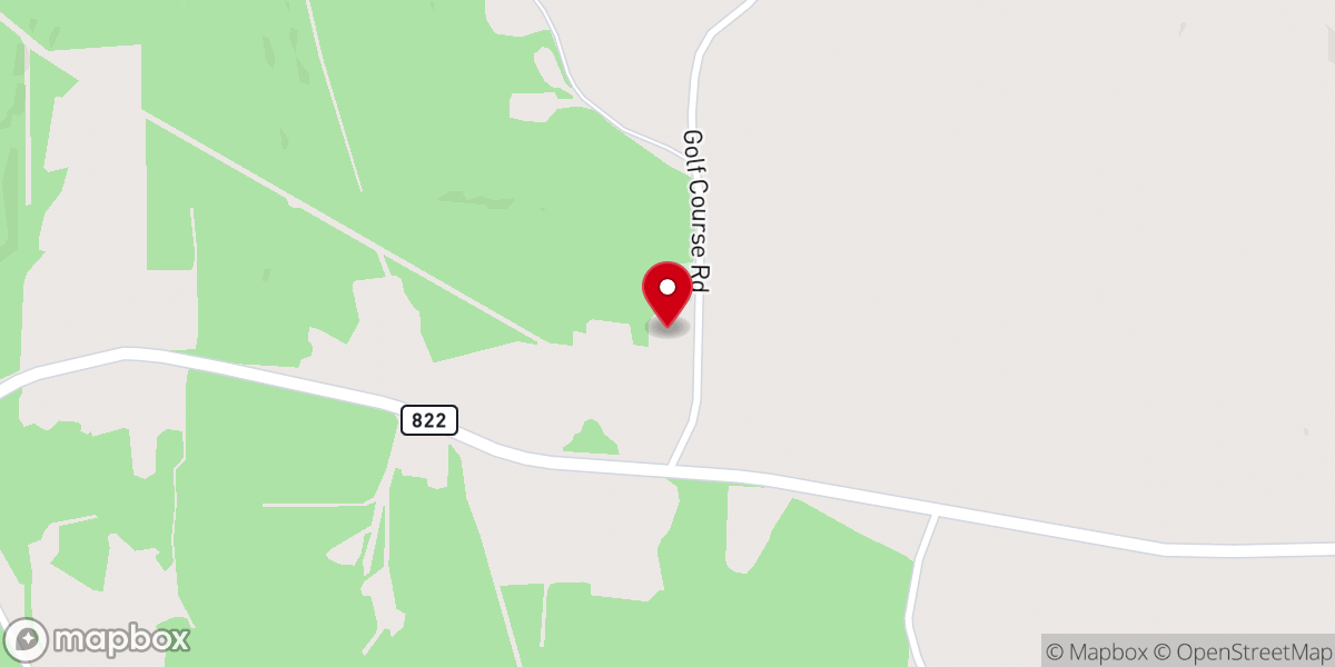 Map showing location of Greater Pleasant Grove Baptist Church