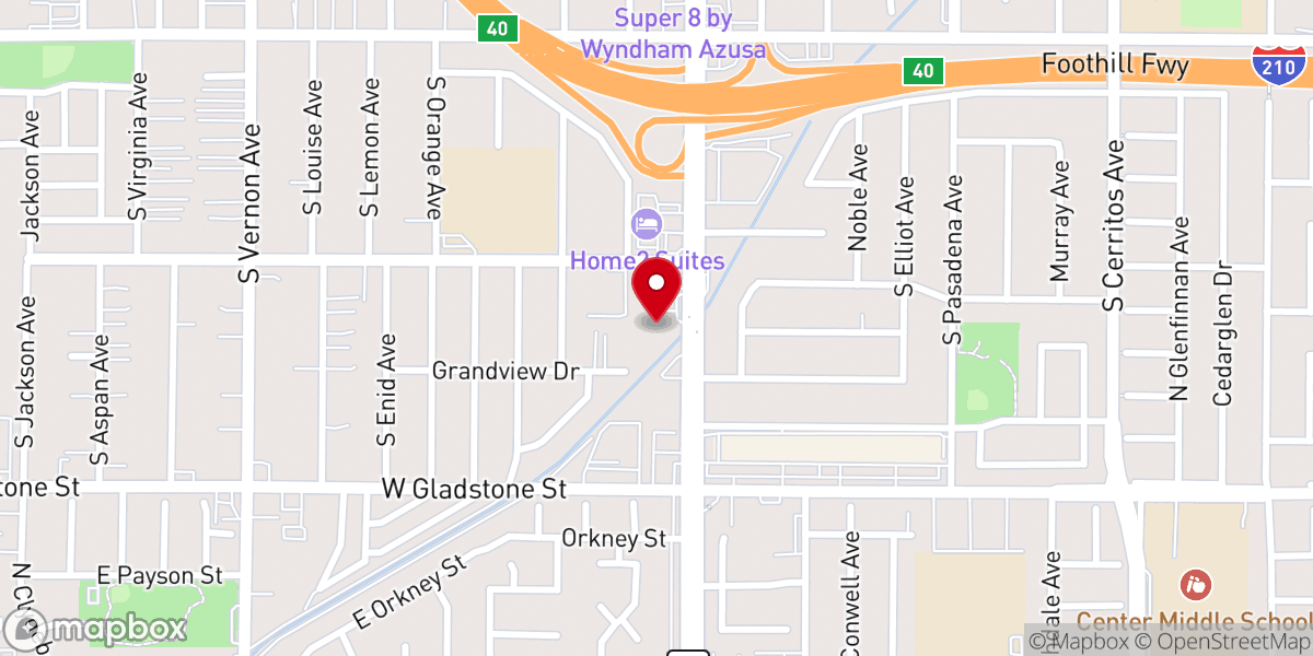 Map showing location of ALTAR Foursquare Church