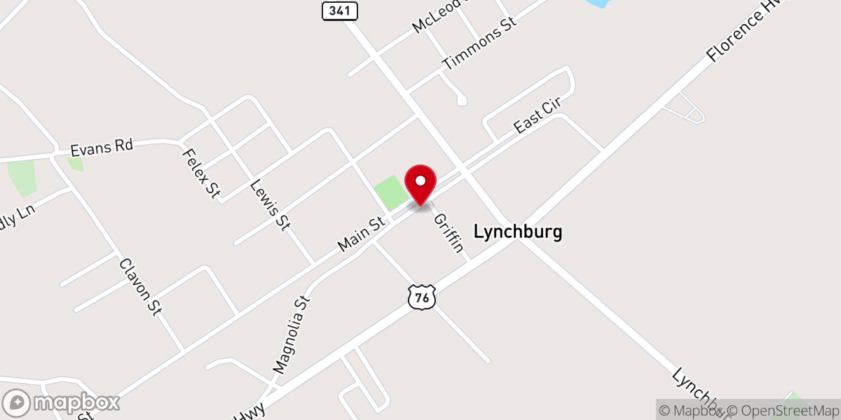 Map showing location of Cornerstone Ministries