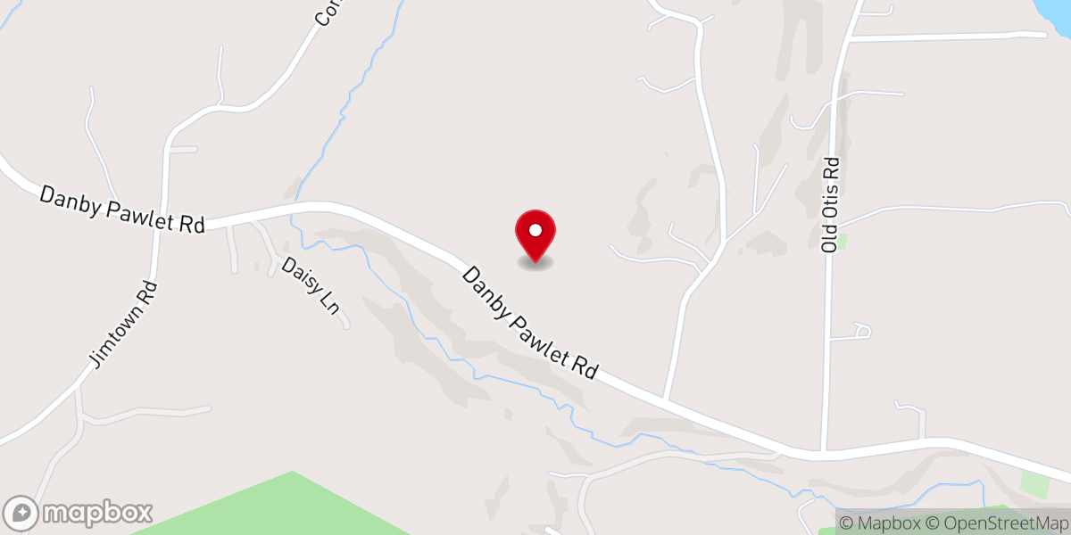 Map showing location of Danby Christian Fellowship