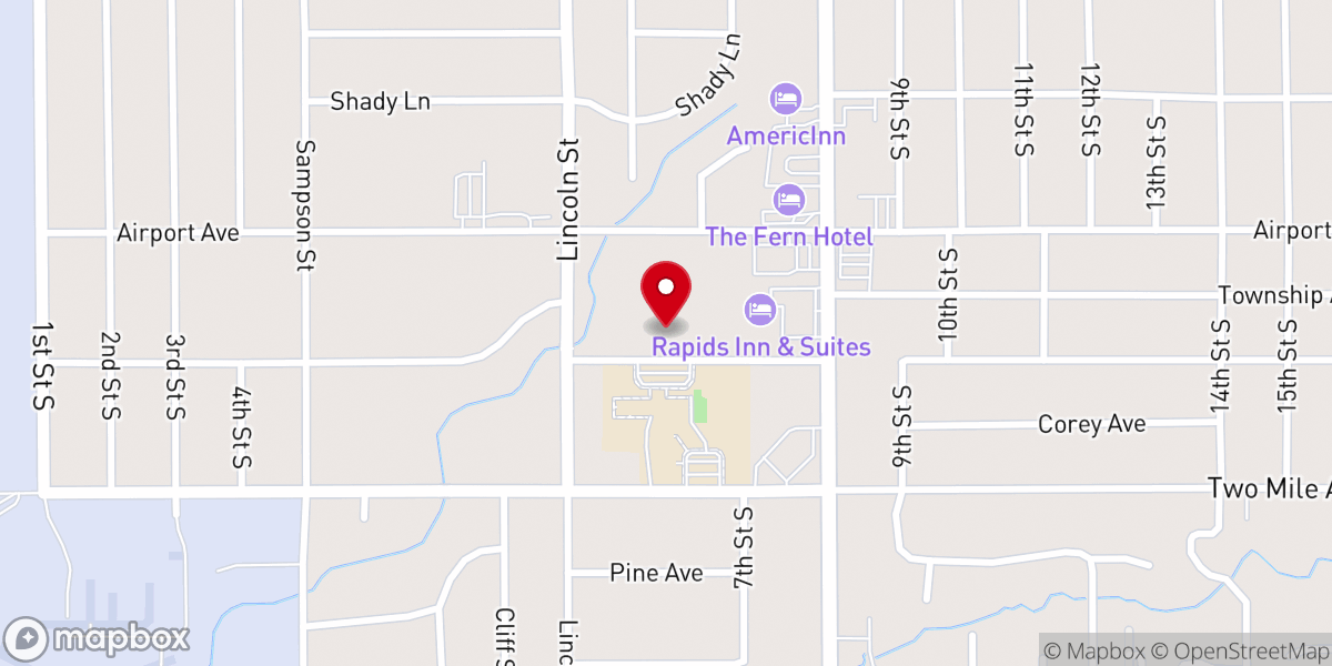 Map showing location of StoneBridge Bible Church