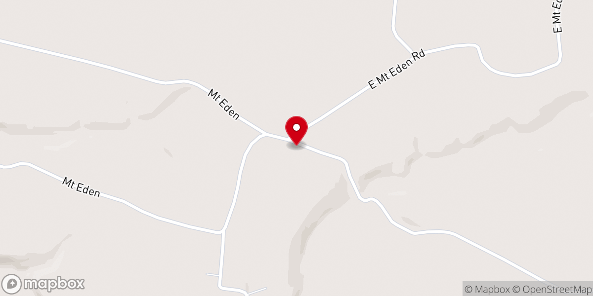 Map showing location of Mount Eden Church