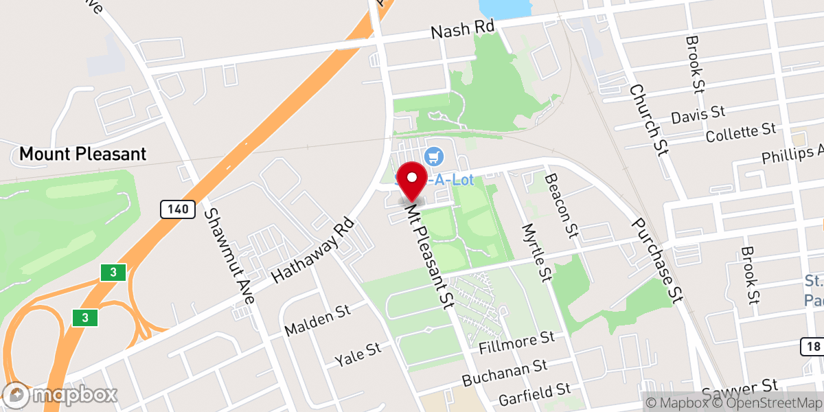 Map showing location of Redeeming Family Church