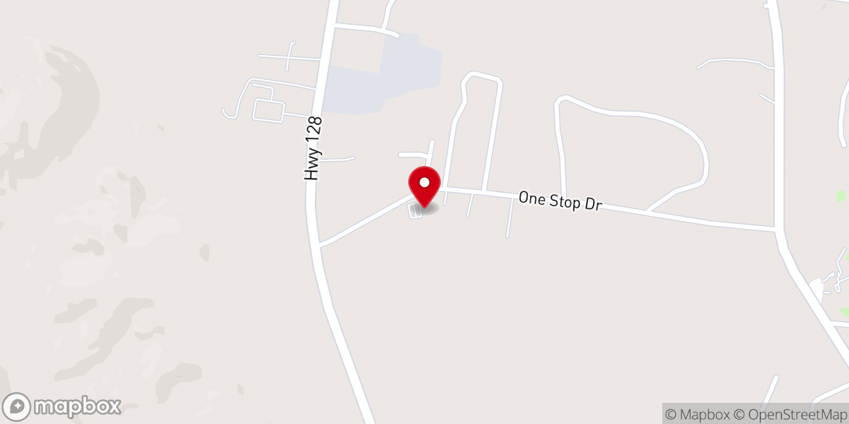 Map showing location of Souls Harvest Church of God