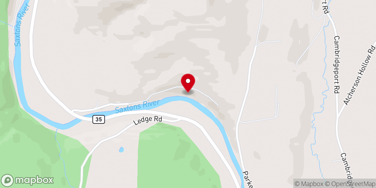 Map showing location of Hanson Edward