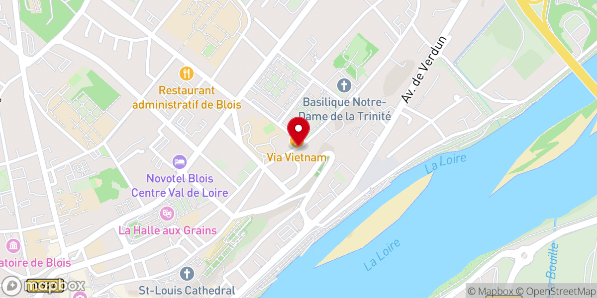 Map showing location of Congrégation Soeurs Franciscaines