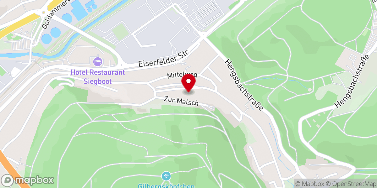 Map showing location of Bethel International Pentecostal Church (B.I.P.C.)