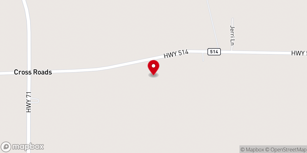 Map showing location of Soccer Shots Northwest Louisiana