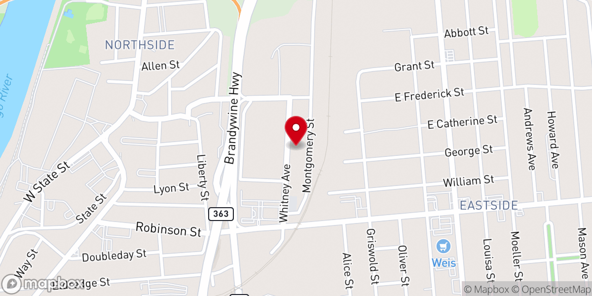 Map showing location of Mission Sos International Inc