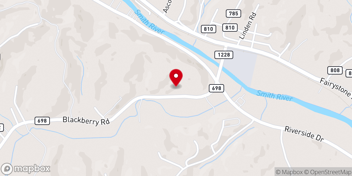 Map showing location of Grace Chapel Ministries Accg