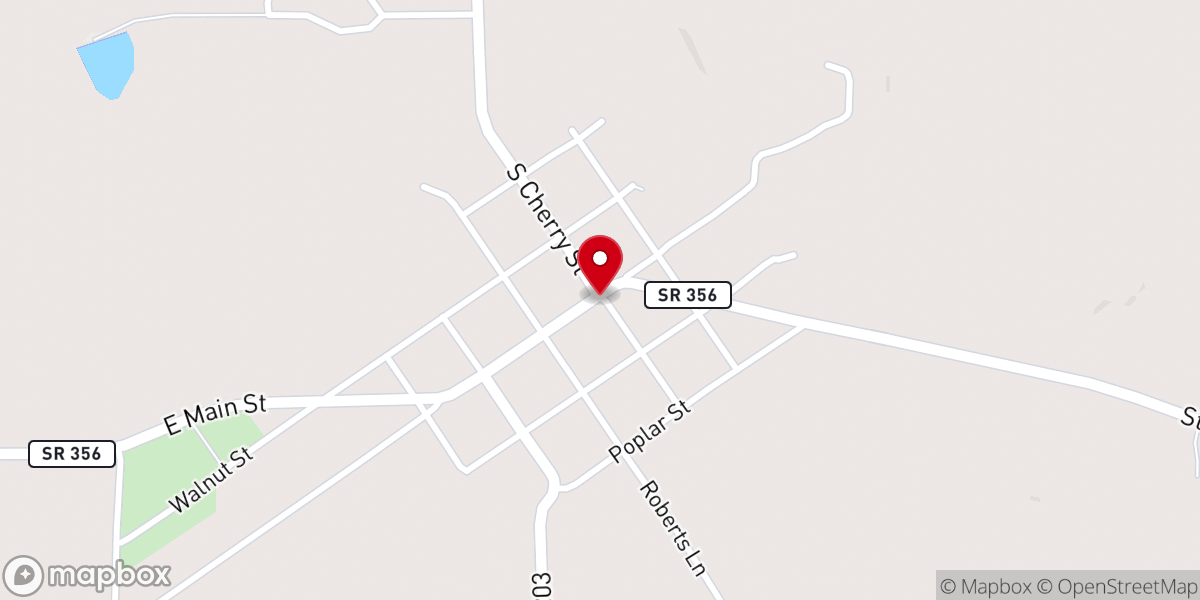 Map showing location of New Bethel Church Inc