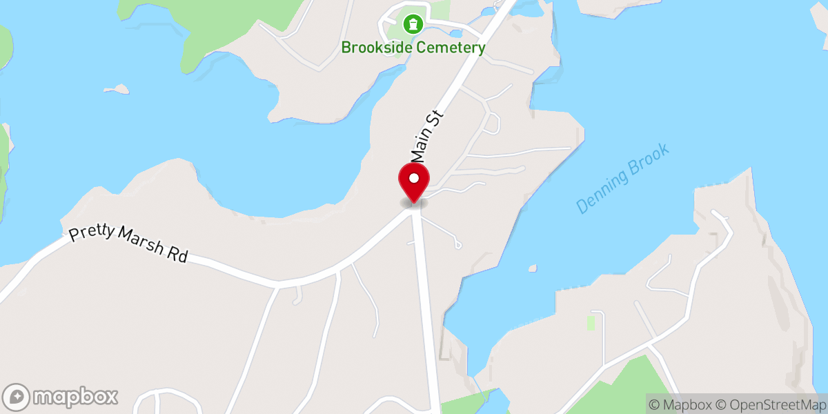 Map showing location of Thrive Adventures