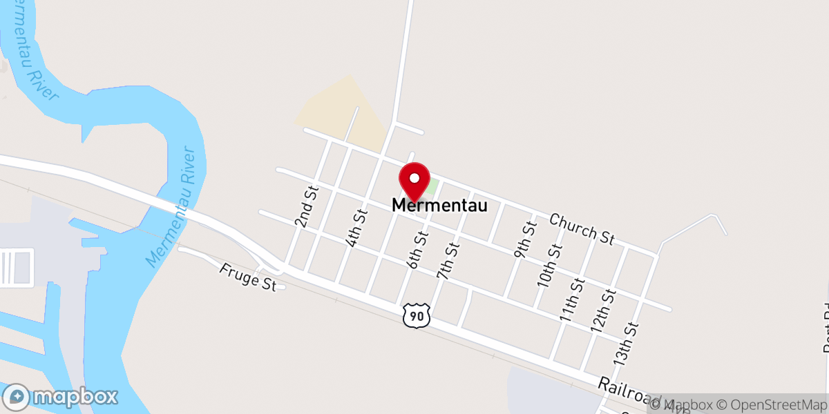 Map showing location of St John the Evangelist Catholic Church