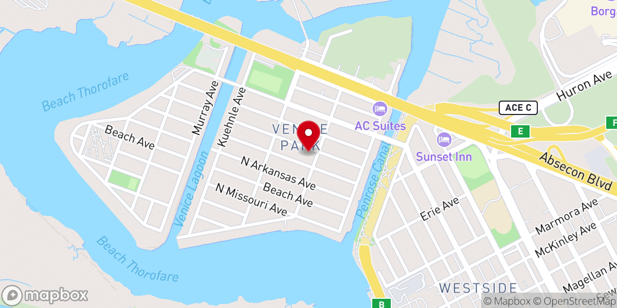 Map showing location of Iglesia Alpha&Omega AC Pentecostal Church