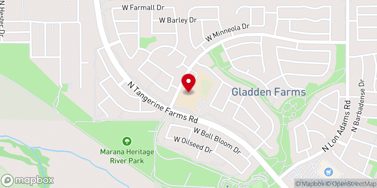 Map showing location of Faith & Fellowship Community Church