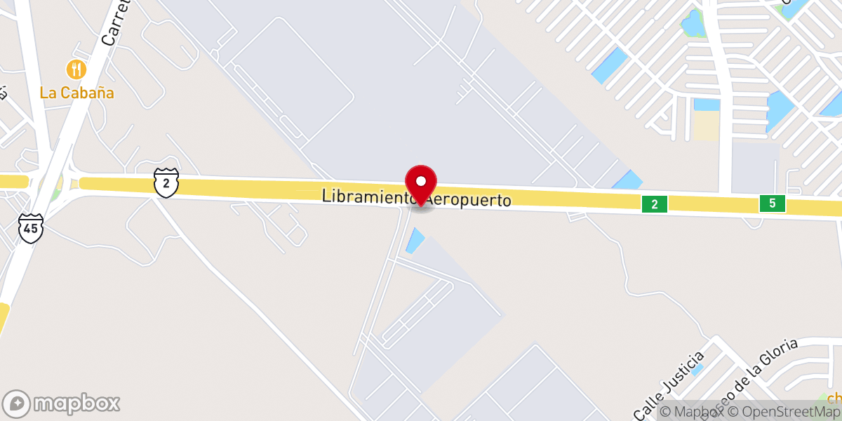 Map showing location of IGLESIA PENTECOSTAL UNIDA NACIONAL JESUS ESTA AQUI