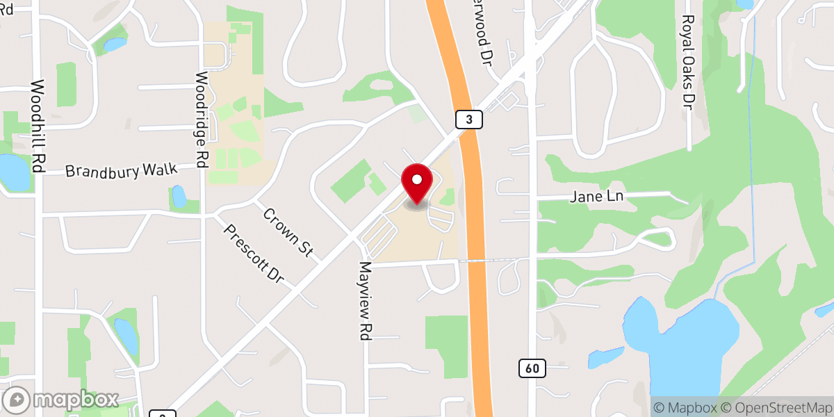 Map showing location of Notre Dame Academy