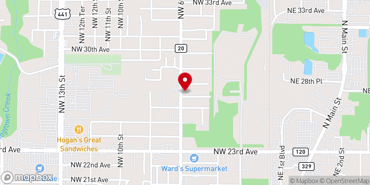 Map showing location of New World Faith Harvest Dome Inc