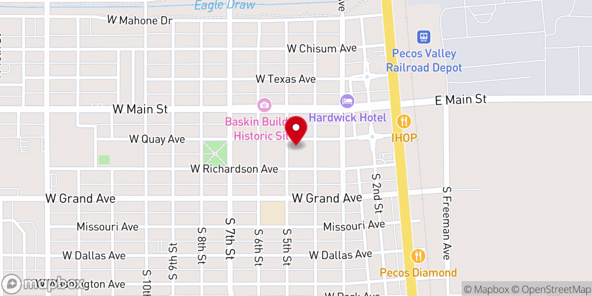 Map showing location of Cornerstone Fellowship