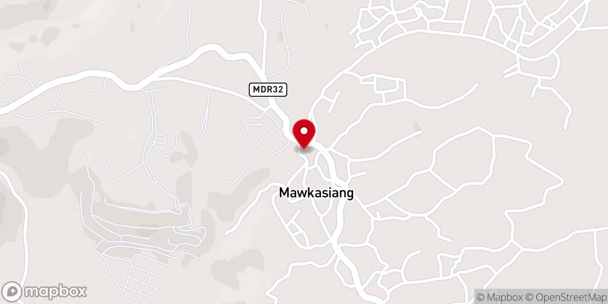 Map showing location of KA INGMANE KATHOLIK MAWKASIANG