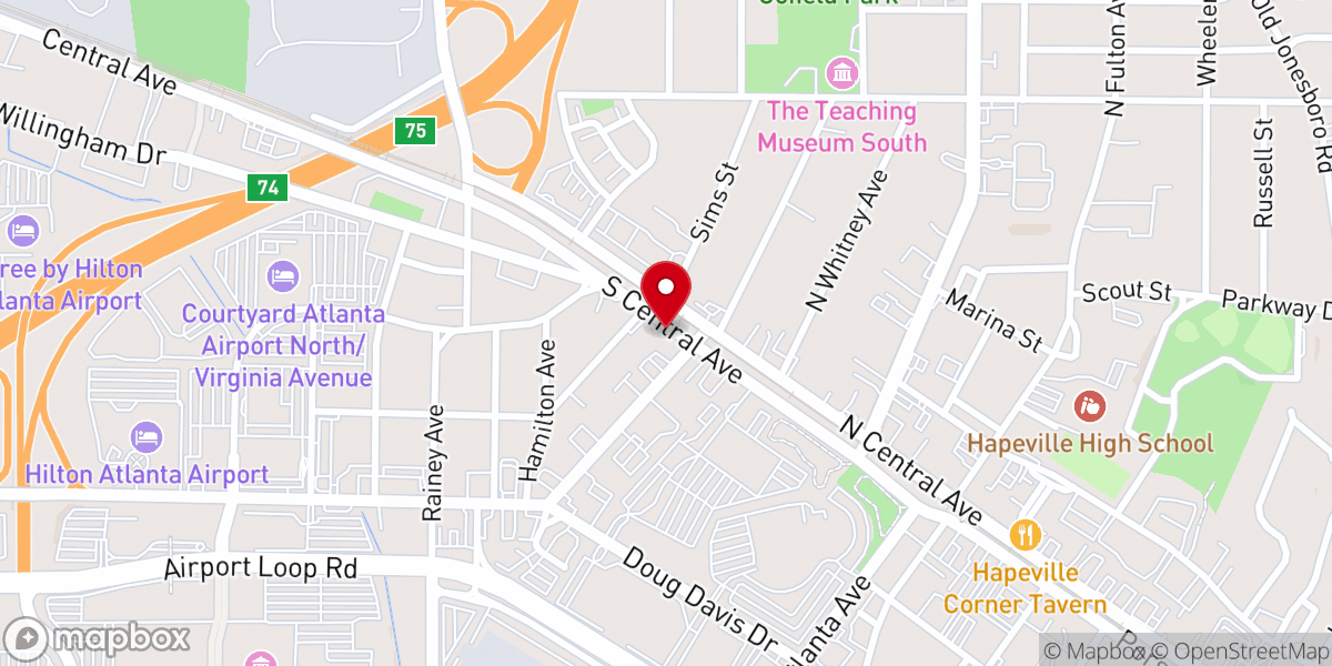 Map showing location of Franciscan Religious of Our Lady of Refuge Inc