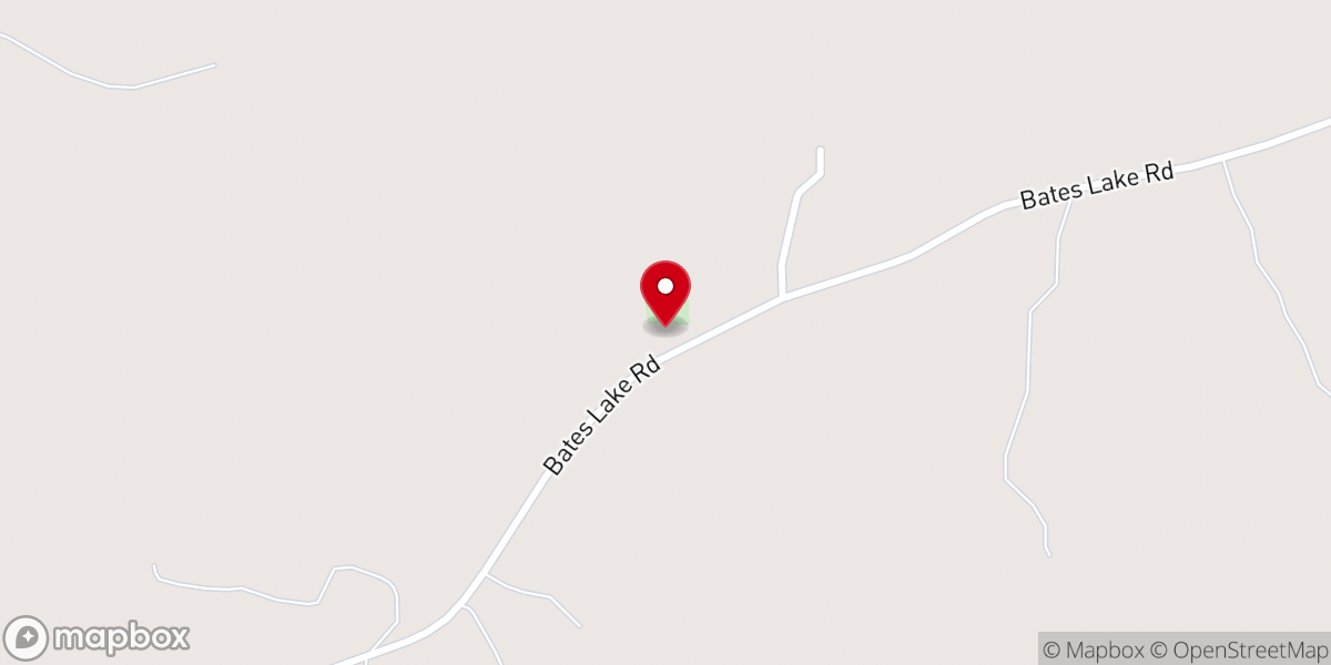 Map showing location of Big John Baptist Church