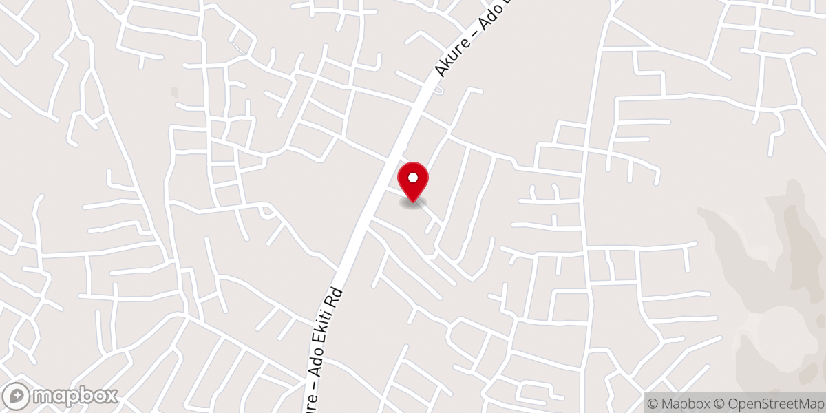 Map showing location of Glorious Light Baptist Church