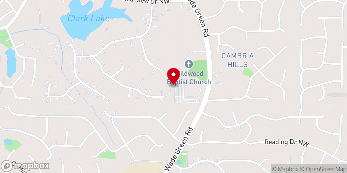 Map showing location of All for His Glory Ministries Inc