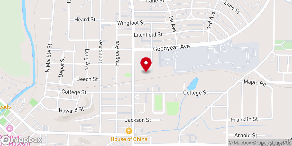 Map showing location of Cross View Community Church Inc