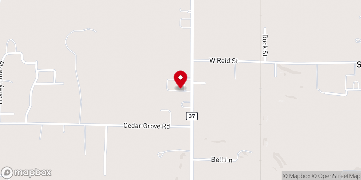 Map showing location of T C T of Michigan Inc