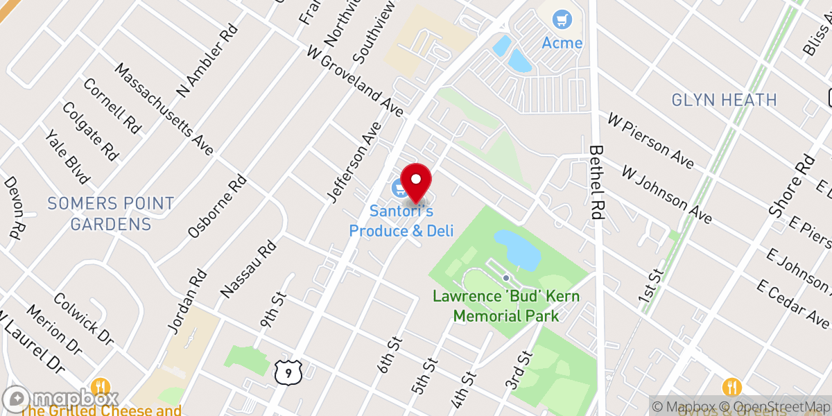 Map showing location of Iglesia Gracia