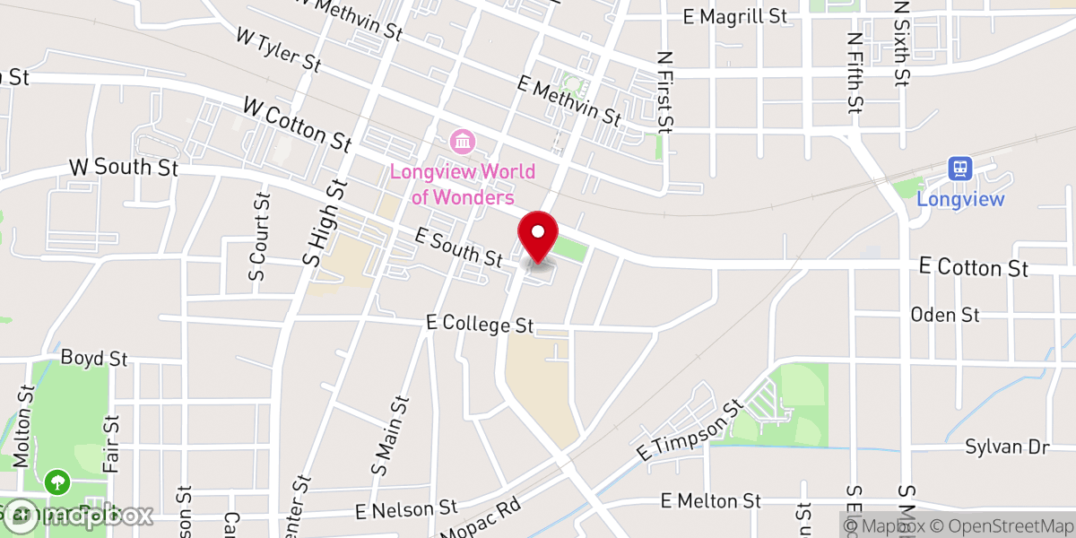 Map showing location of House of Faith