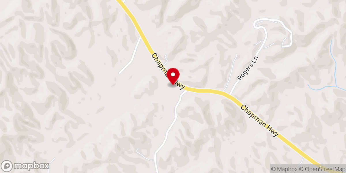 Map showing location of First Apostolic Church