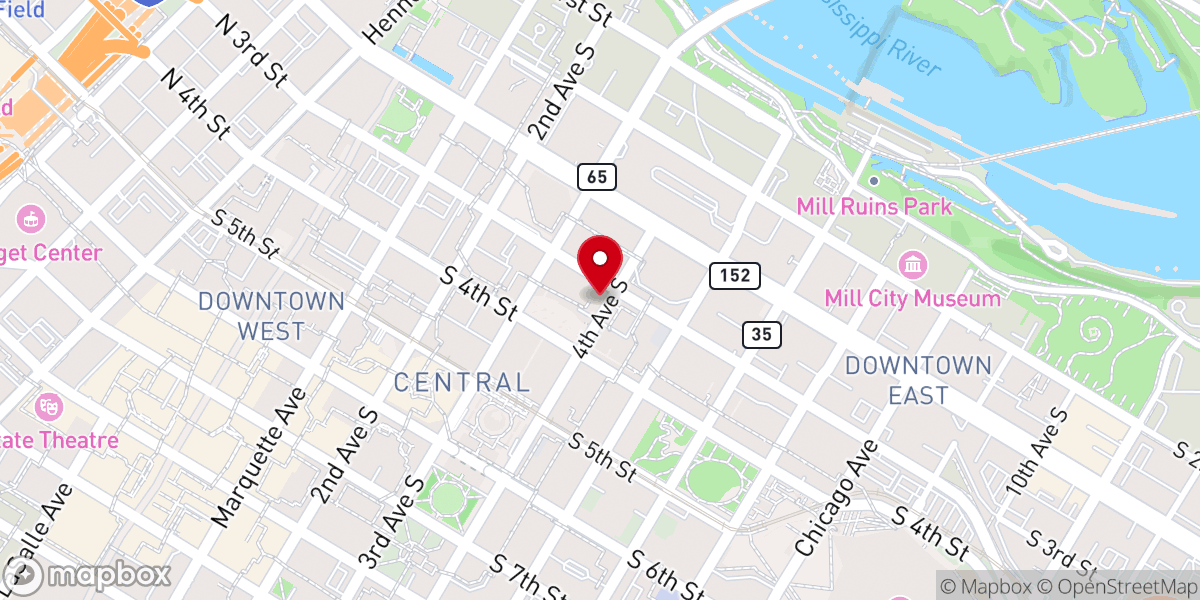 Map showing location of Transmission Ministry Collective