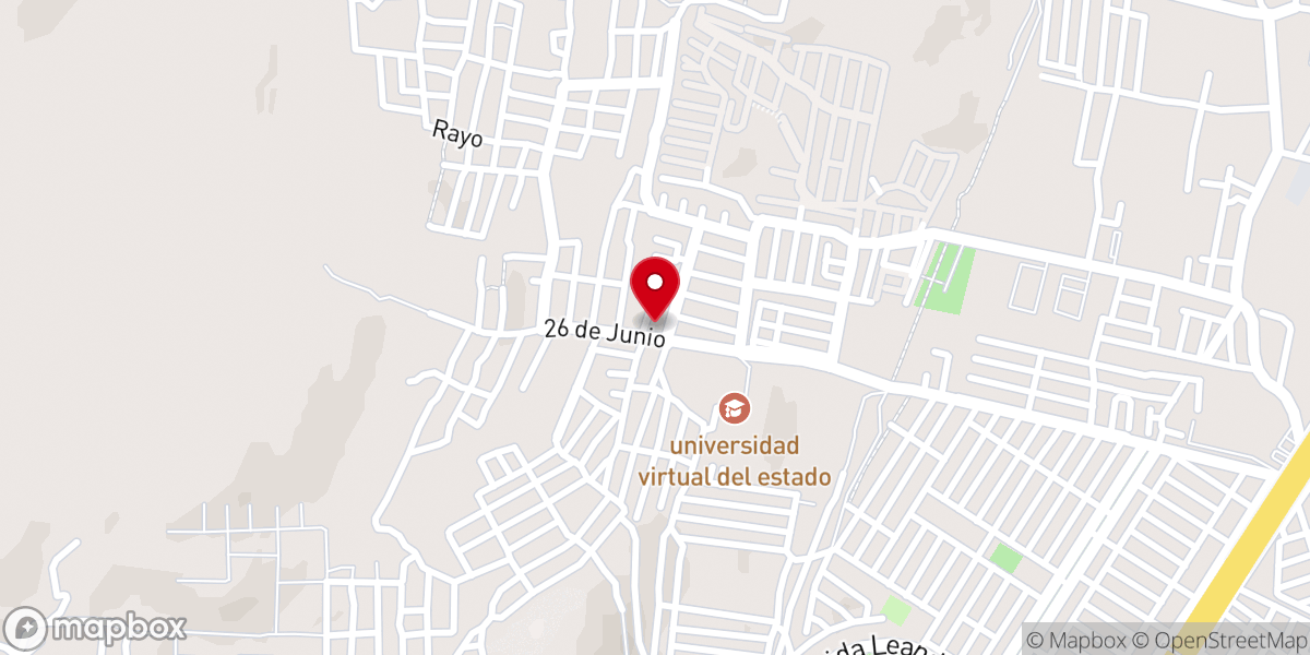 Map showing location of Iglesia Redes Compañerismo Cristiano